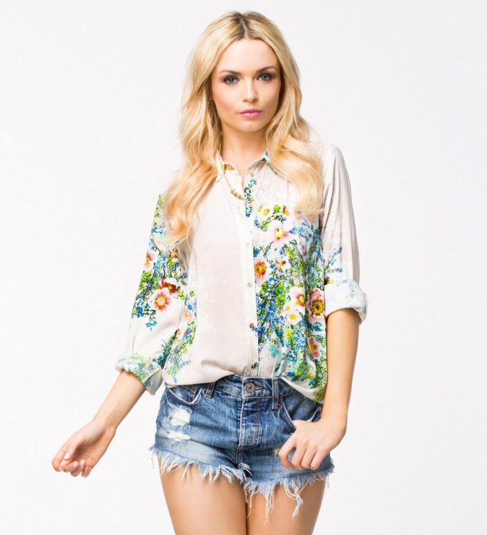 Floral Blouse - Görsel 3